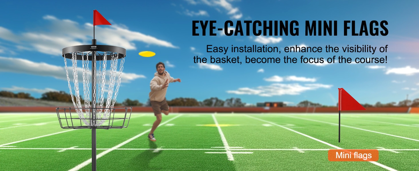 Frisbeegolf-korin helppo kokoaminen