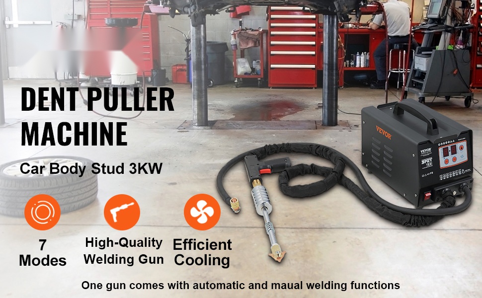 Pistehitsauslaite peltivaurioiden oikaisuun