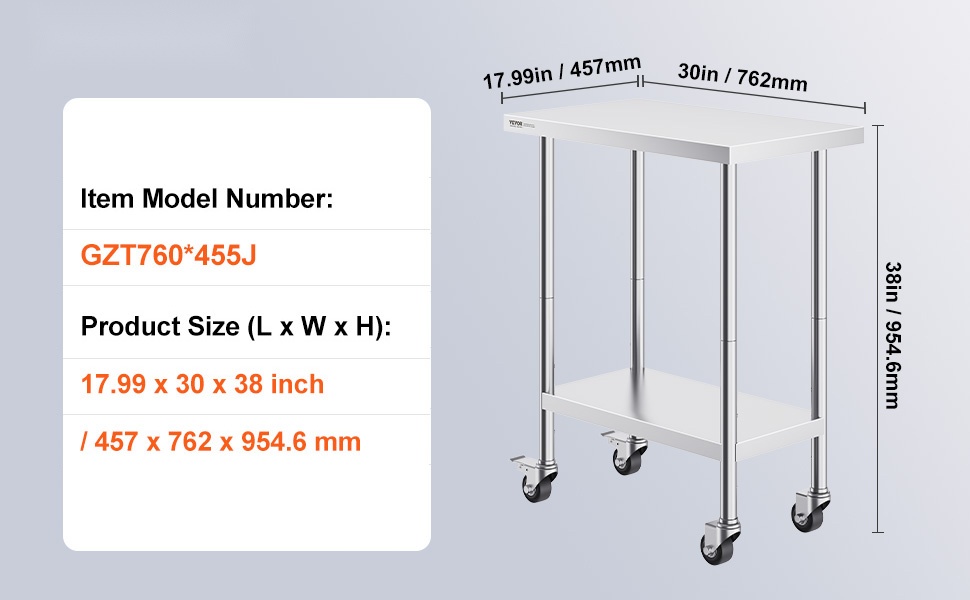 Ruostumattoman työtason yksityiskohtia