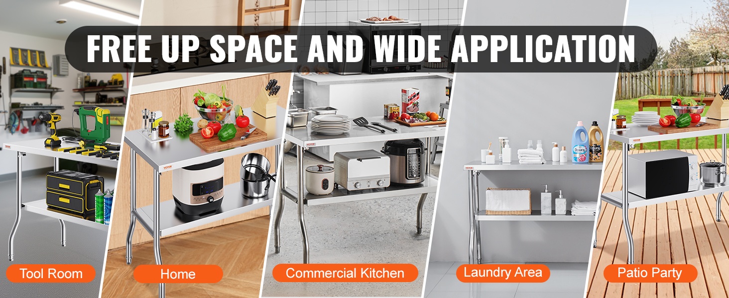 Työtaso käytössä keittiössä, autotallissa ja muissa tiloissa