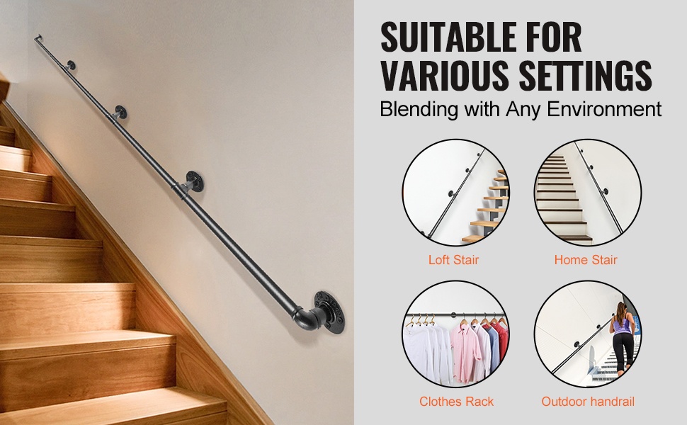 Kaiteen kulman säätö portaisiin