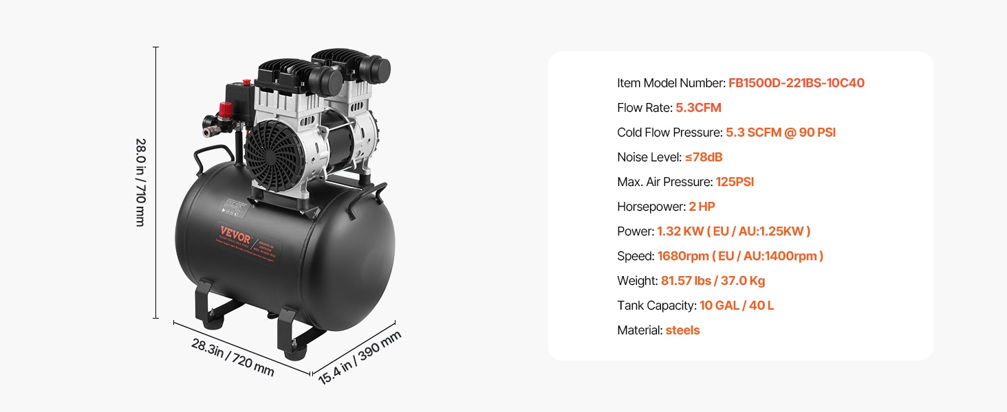 Kompressorin rakenne