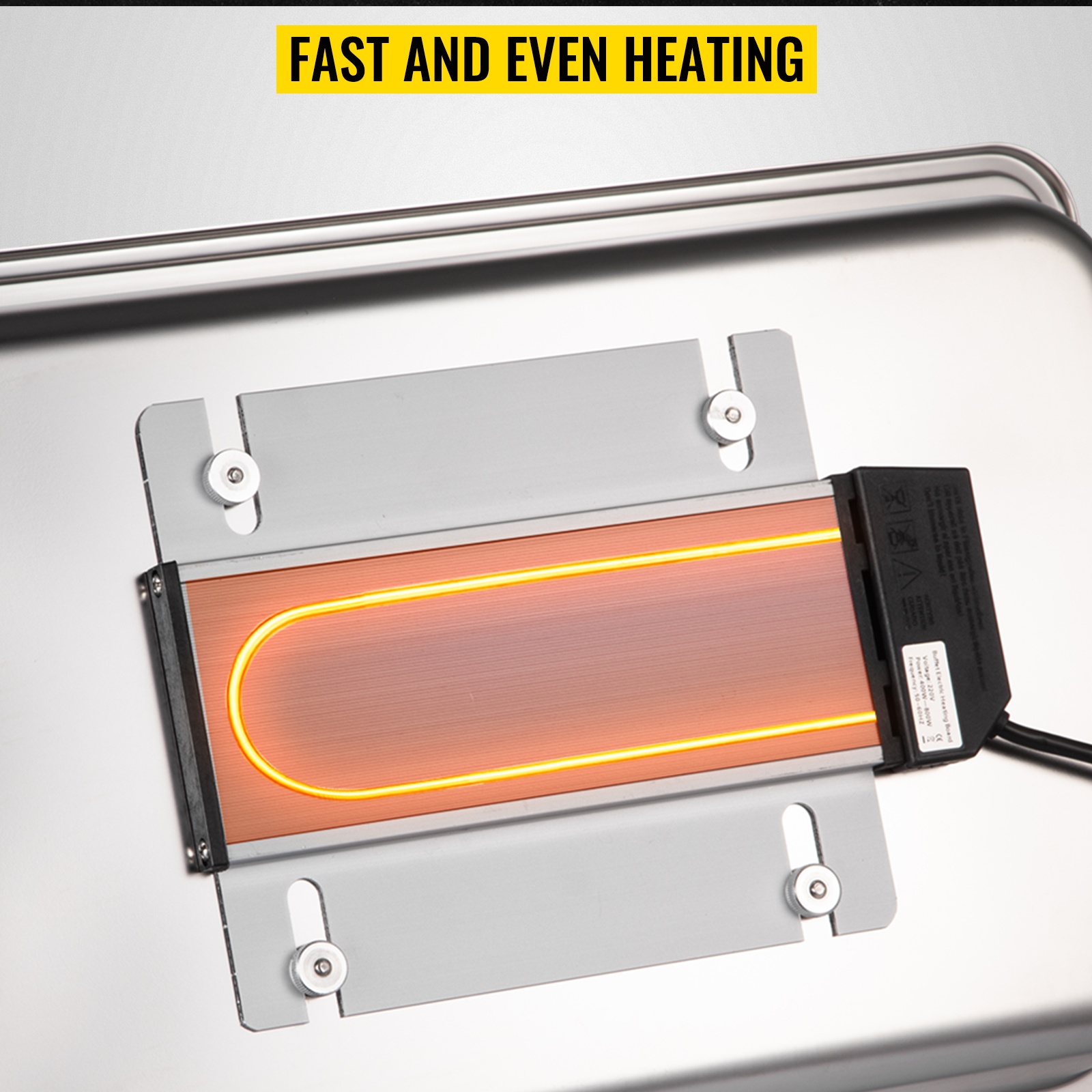 Nopea ja tasainen lämmitys