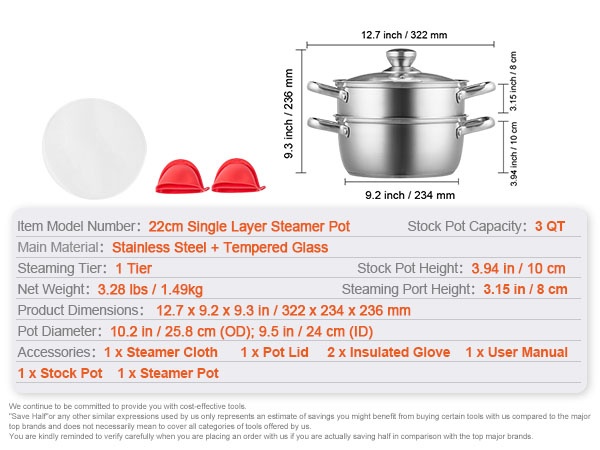 Valmis ateria höyrykattilasta