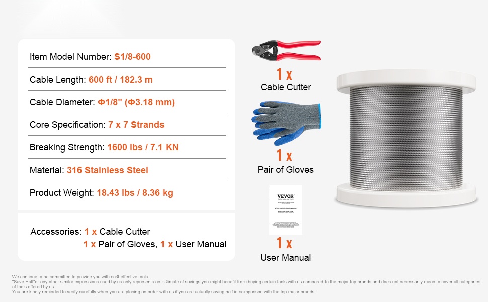 Teräsvaijerin yleiskuva