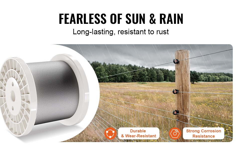 Korroosionkestävä 316-teräsvaijeri