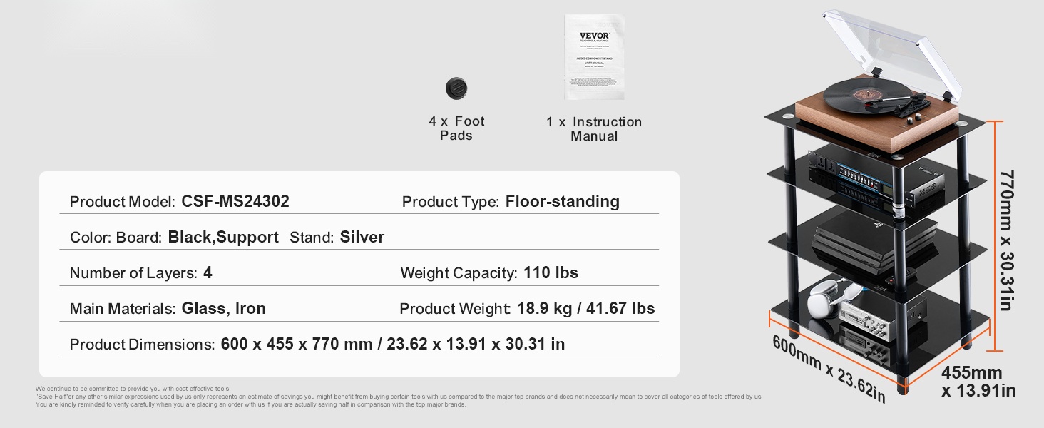 Mitat ja yleisnäkymä