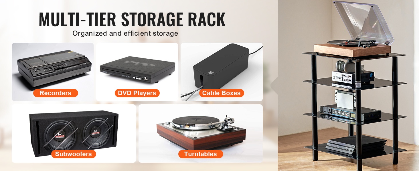 Säädettävä hyllykorkeus