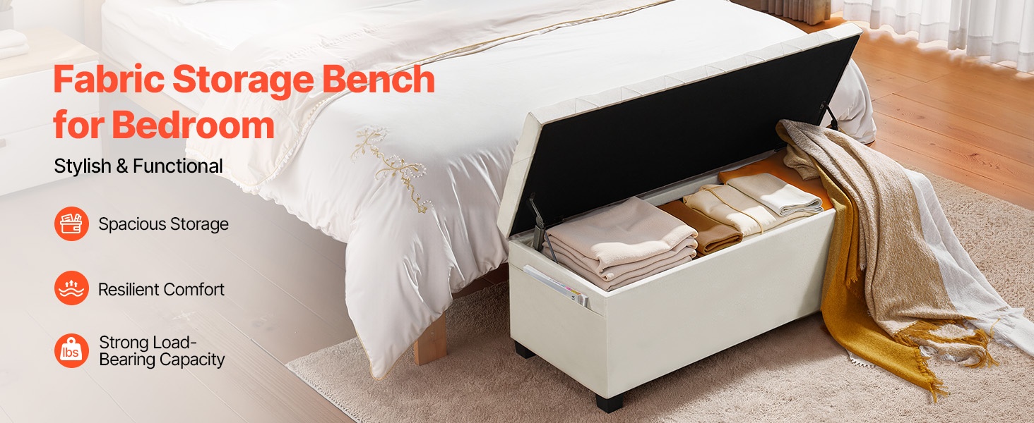 Taittuva säilytysrahi-penkki olohuoneessa