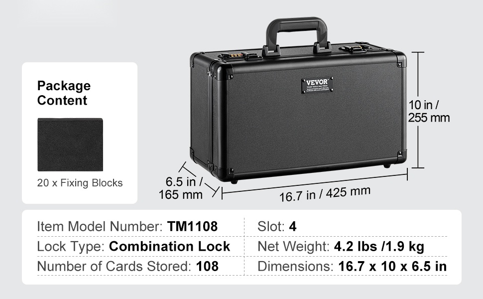 Kortit järjestettyinä laatikon sisällä