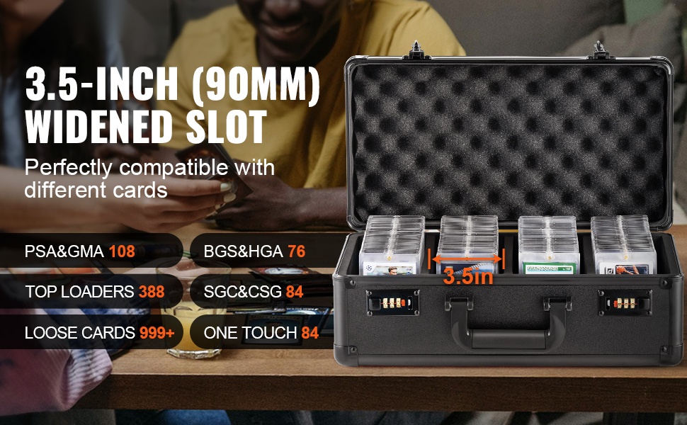 Korttilaatikko, jossa 4 lokeroa ja vaahtomuoviväliseinät