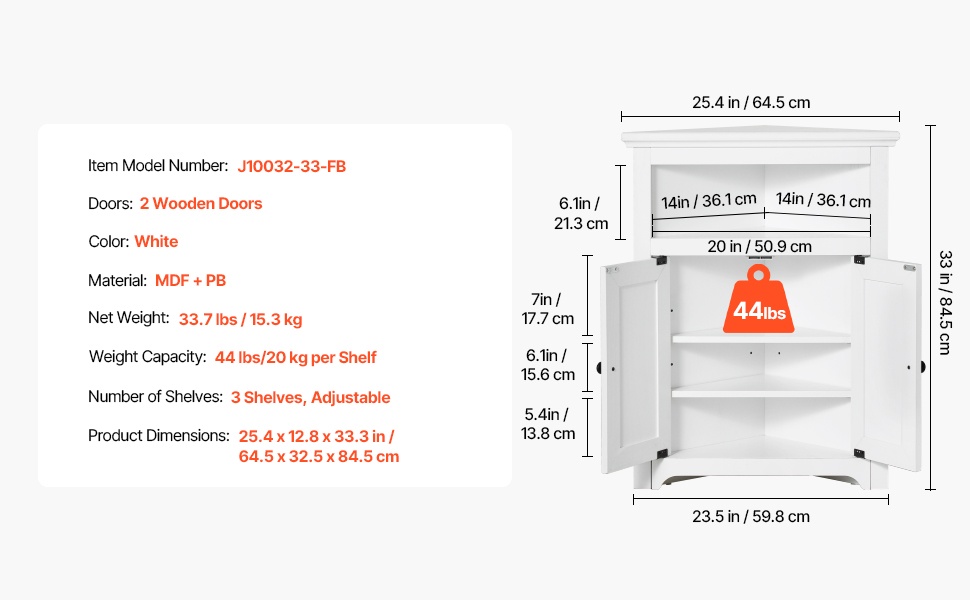 Kulmakaappi osana sisustusta
