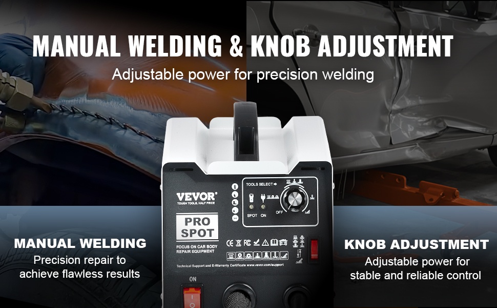 Pistehitsauslaite säädettävällä teholla