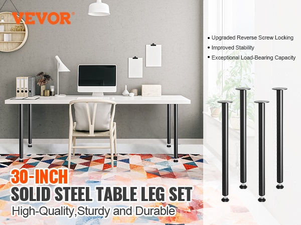 Hiuspinni-pöydänjalat, lähikuva