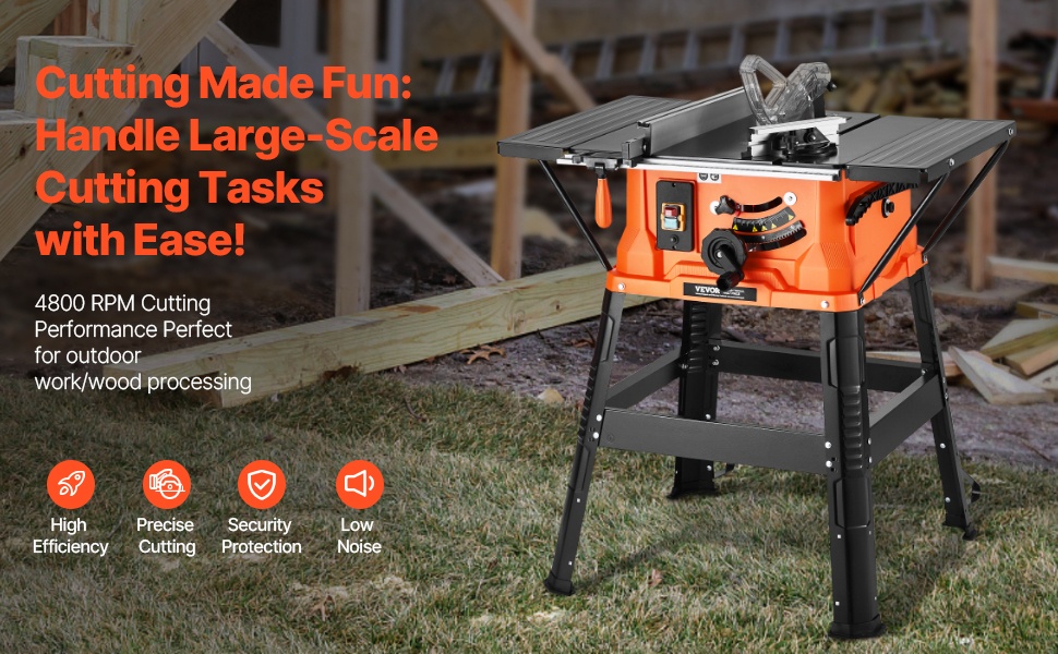 Pöytäsaha jalustalla, yleiskuva