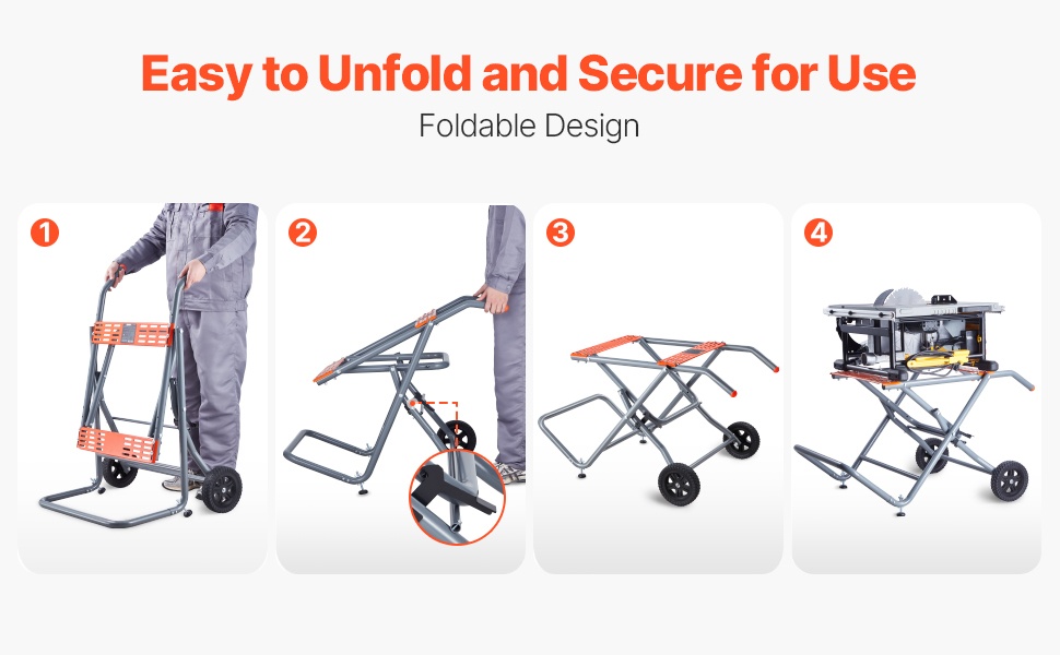 Pöytäsahan jalustan vapautusvipu