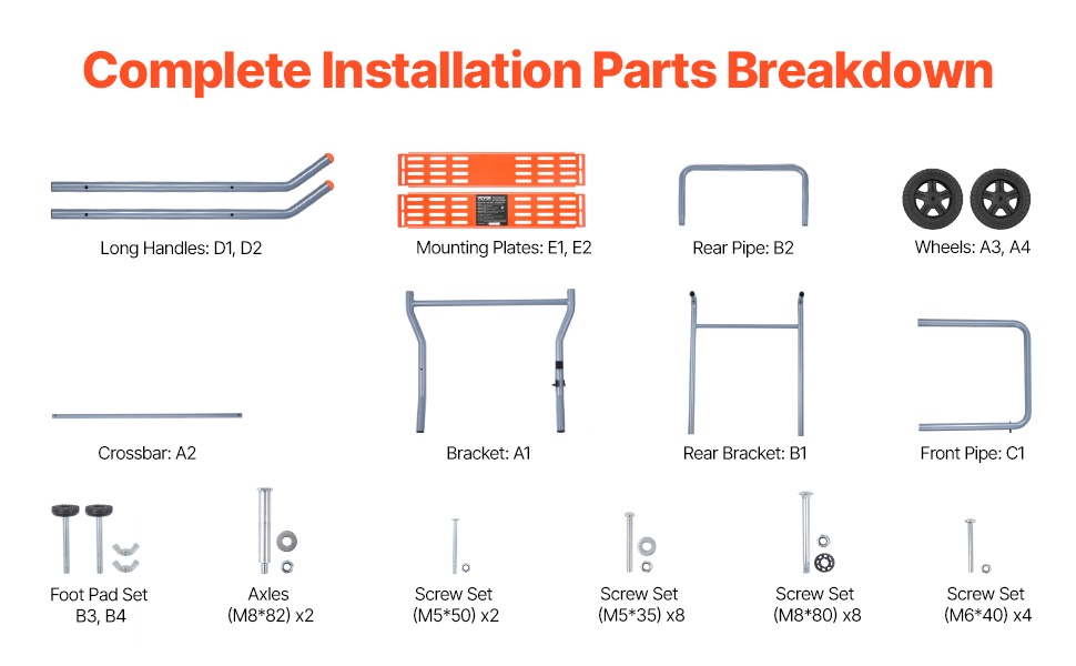 Pöytäsahan jalustan osat ja kokoaminen
