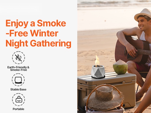 Pöytätulisija pöydällä