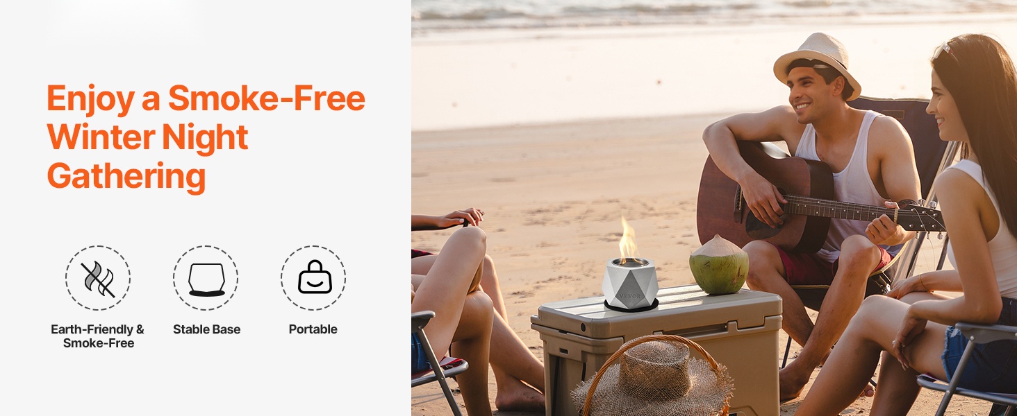 Pöytätulisija savuttomalla liekillä