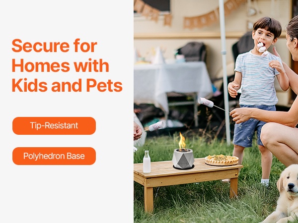 Liekit pöytätulisijassa