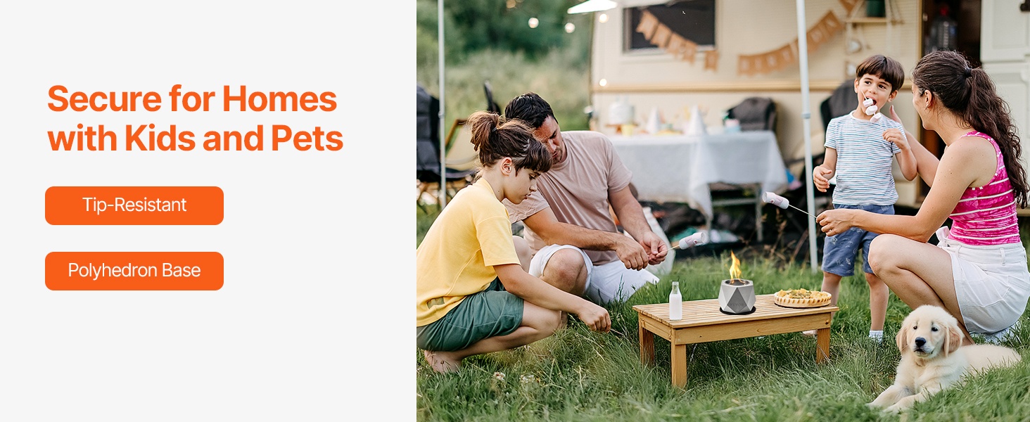 Pöytätulisija puu- tai pellettipolttoaineella