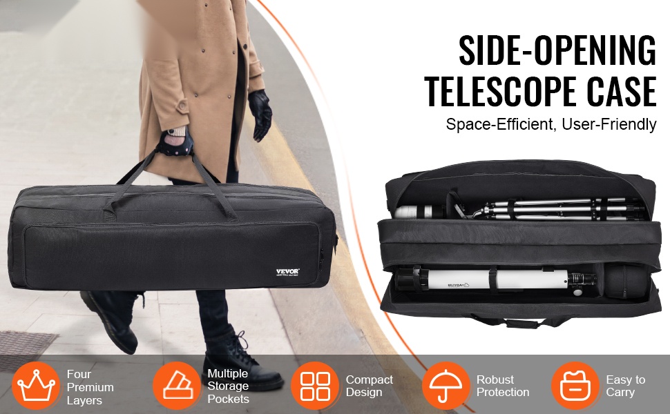 Kaukoputkikotelo yleiskuva