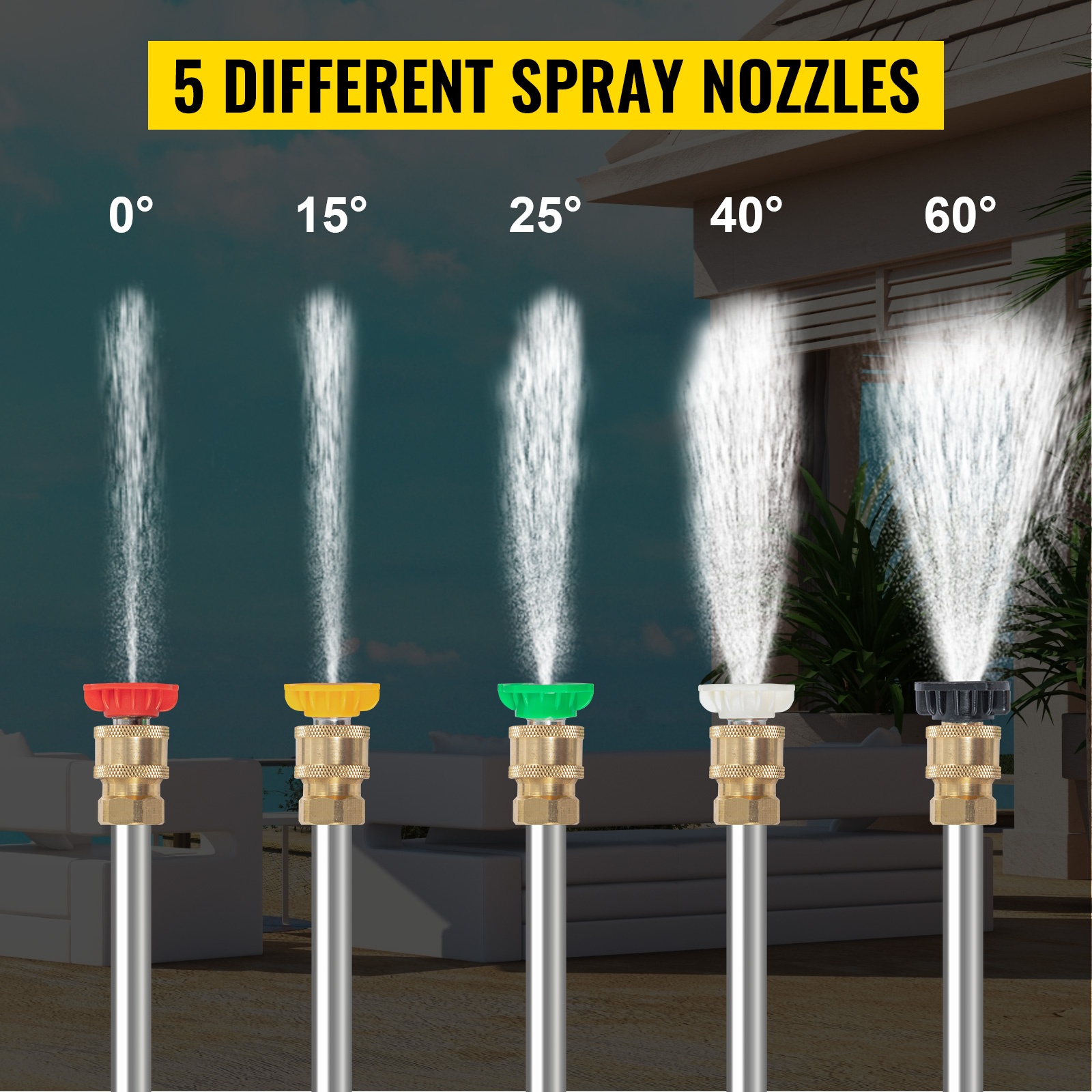 5 erilaista suutinta