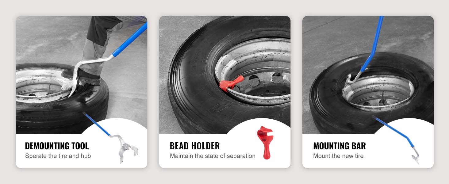 Kolmiosainen työkalusarja