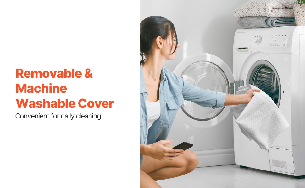 Irrotettava ja pestävä päällinen