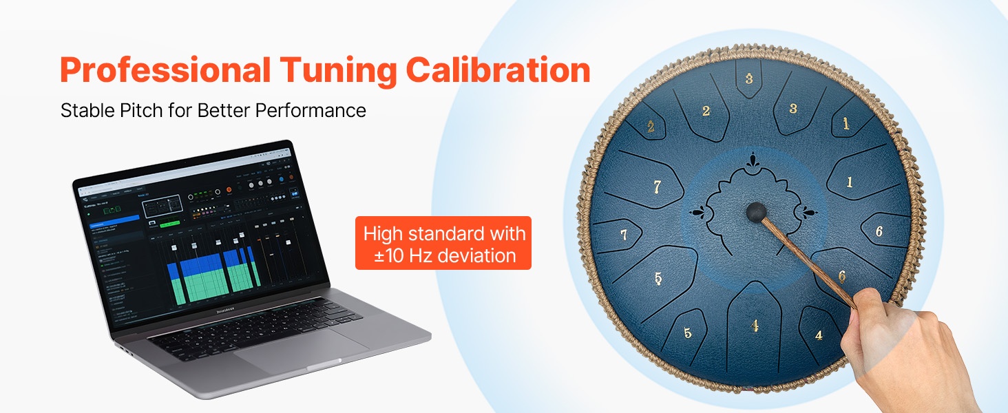 Läheltä kuvattu viritetty rumpupinta