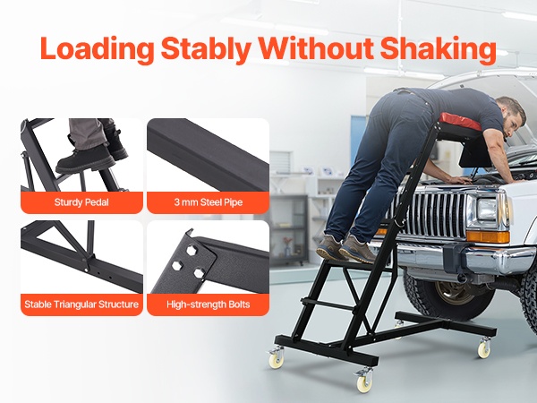 Pehmustettu alusta vähentää rasitusta