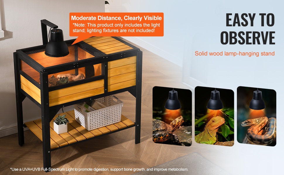 Säädettävä lampunpidike kilpikonnakodissa