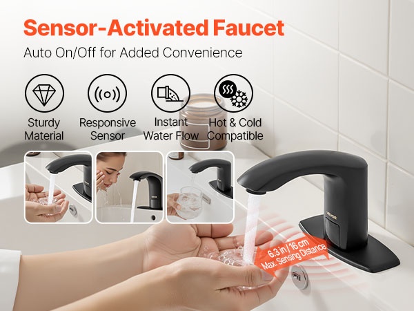 Kosketusvapaa pesuallashana, asennus