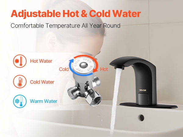 Kosketusvapaa hana, vedenvirtaus