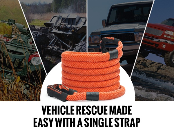 Vetoköysi erilaisissa maasto-olosuhteissa