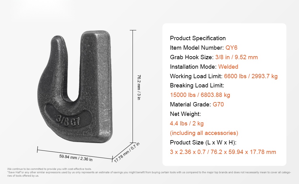 Koukku ja sidontarengas yhdessä
