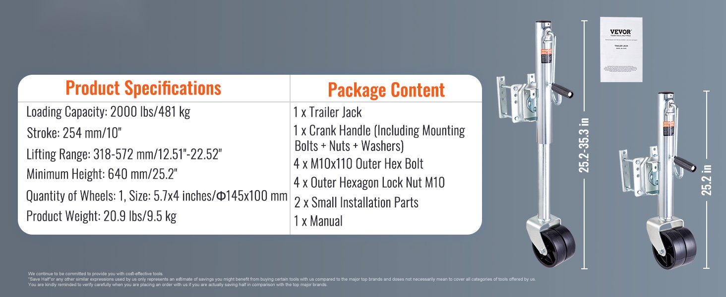 Tunkin mitat ja rakenne