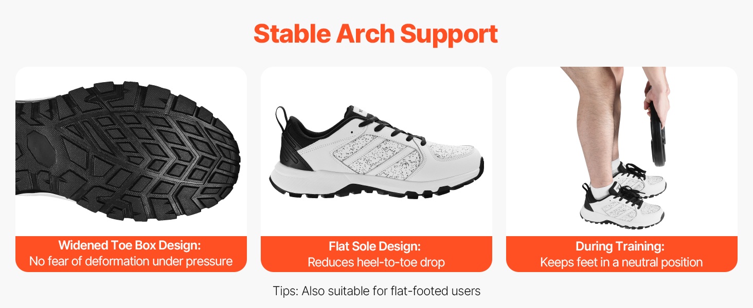 Kaarituki ja leveä varvasosa