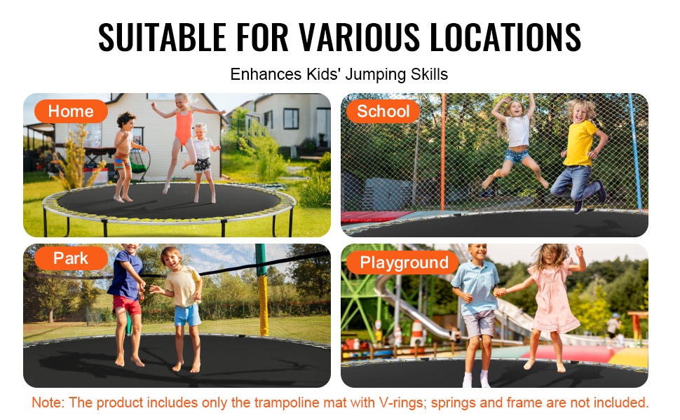 Hyppymatto eri käyttökohteissa