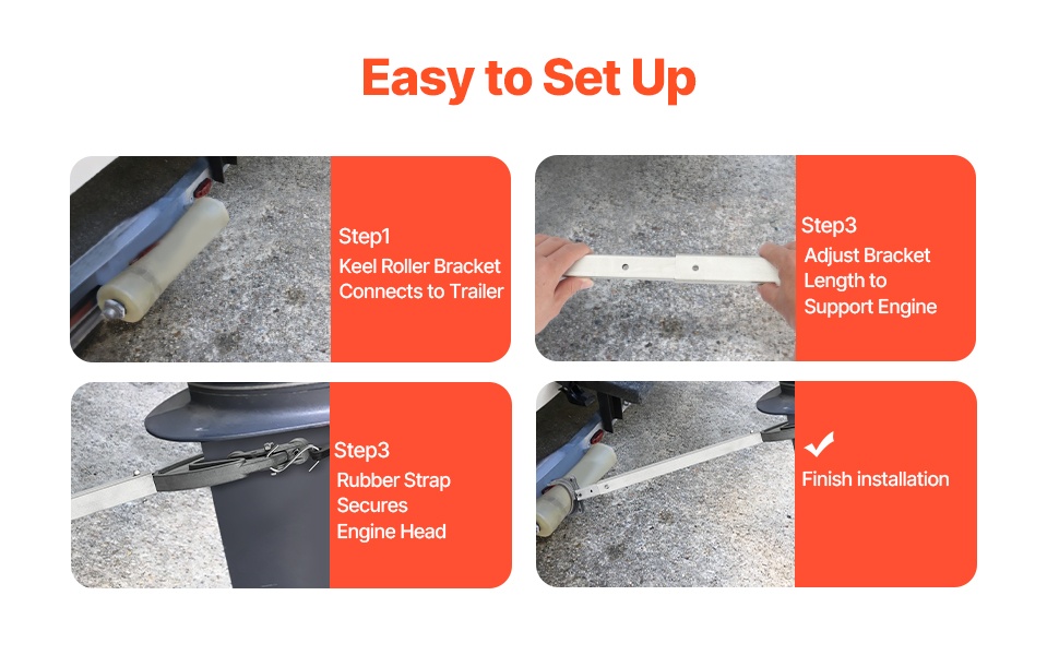 Helppo asennus trailerin ohjainkiskoon