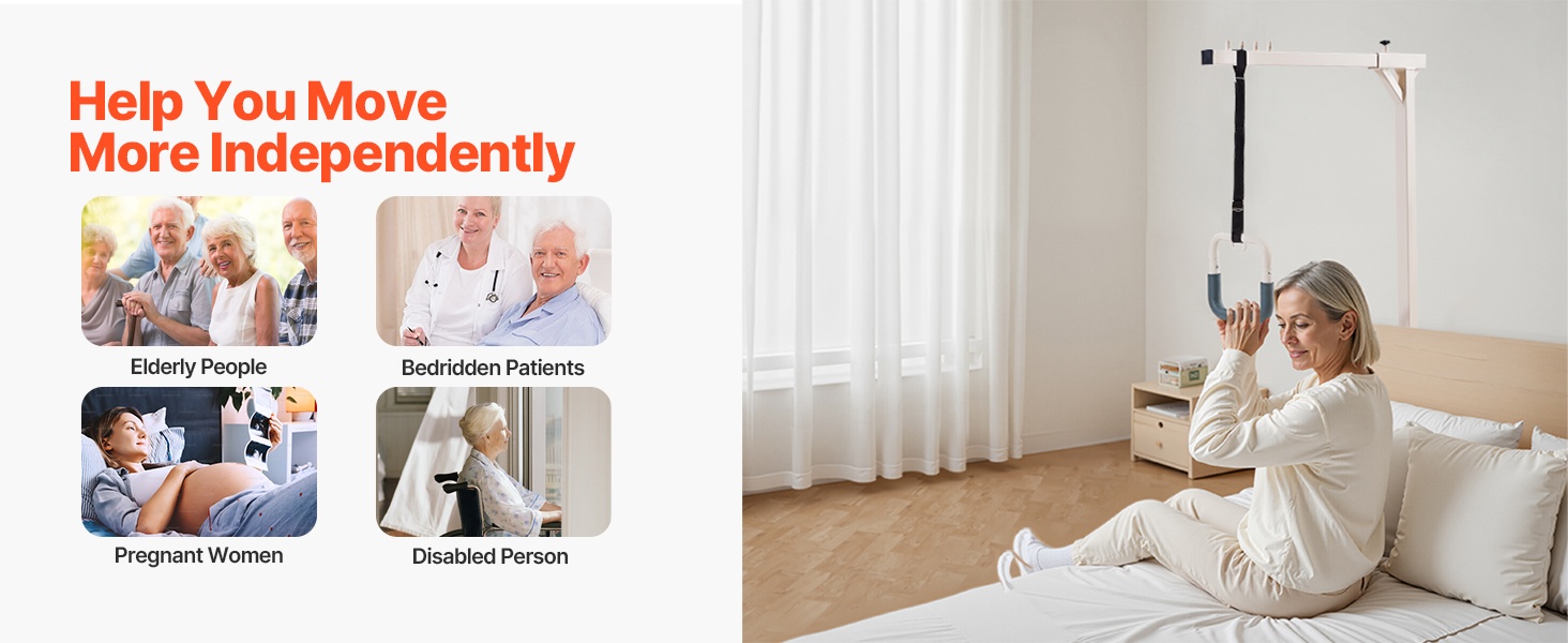 Trapetsitanko istumaan nousun avuksi