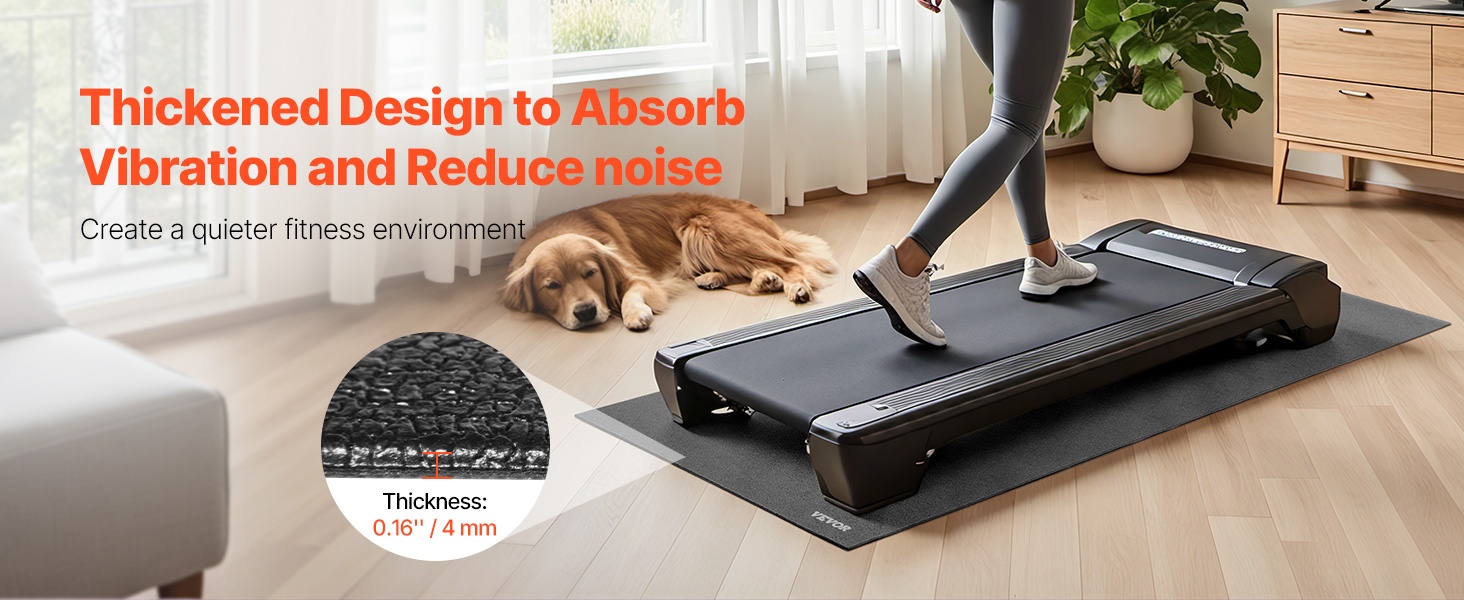 Kuntoilumatto melunvaimennuksella