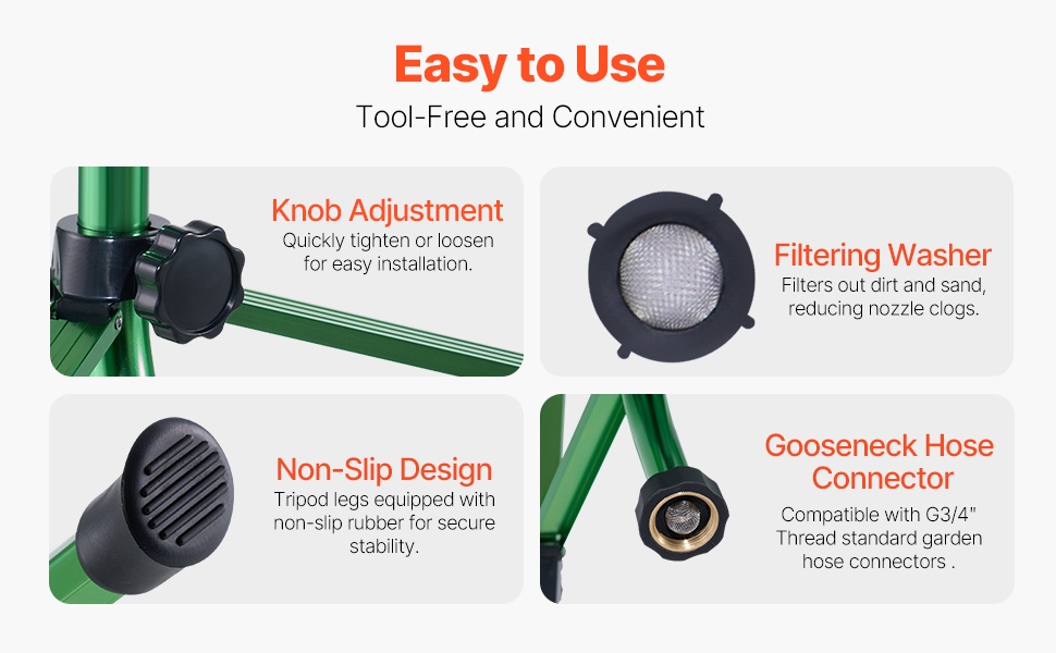 Kolmijalkaisen ruiskun käyttö puutarhassa