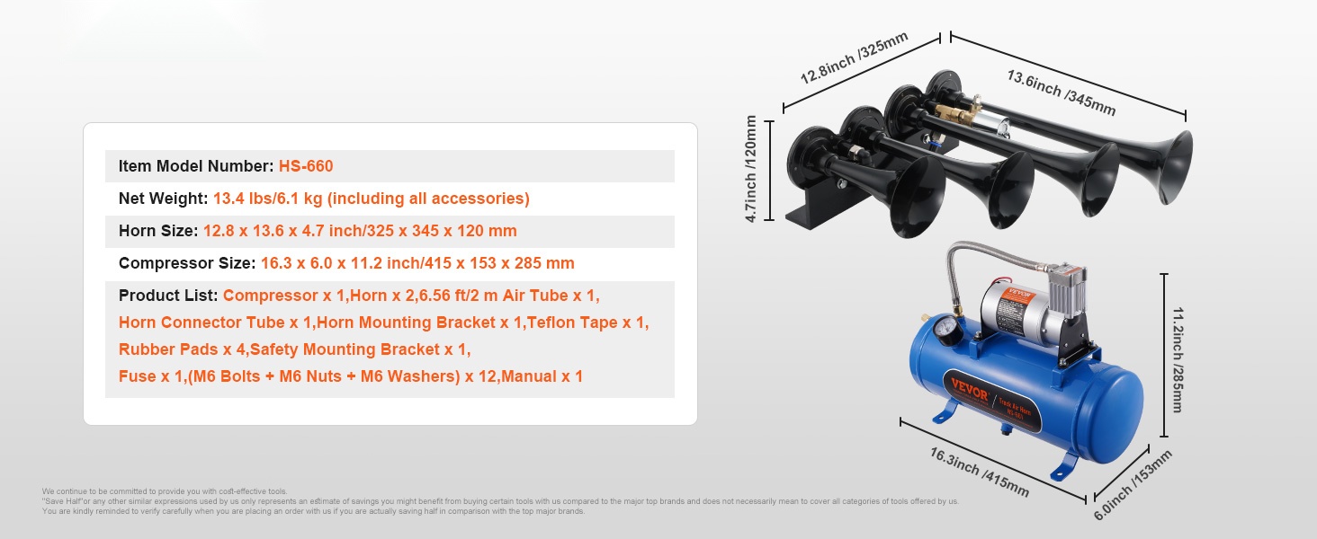4-trumpuinen ilmasarvi ja kompressori