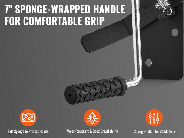 Kahvan yksityiskohta ja lukitusmekanismi