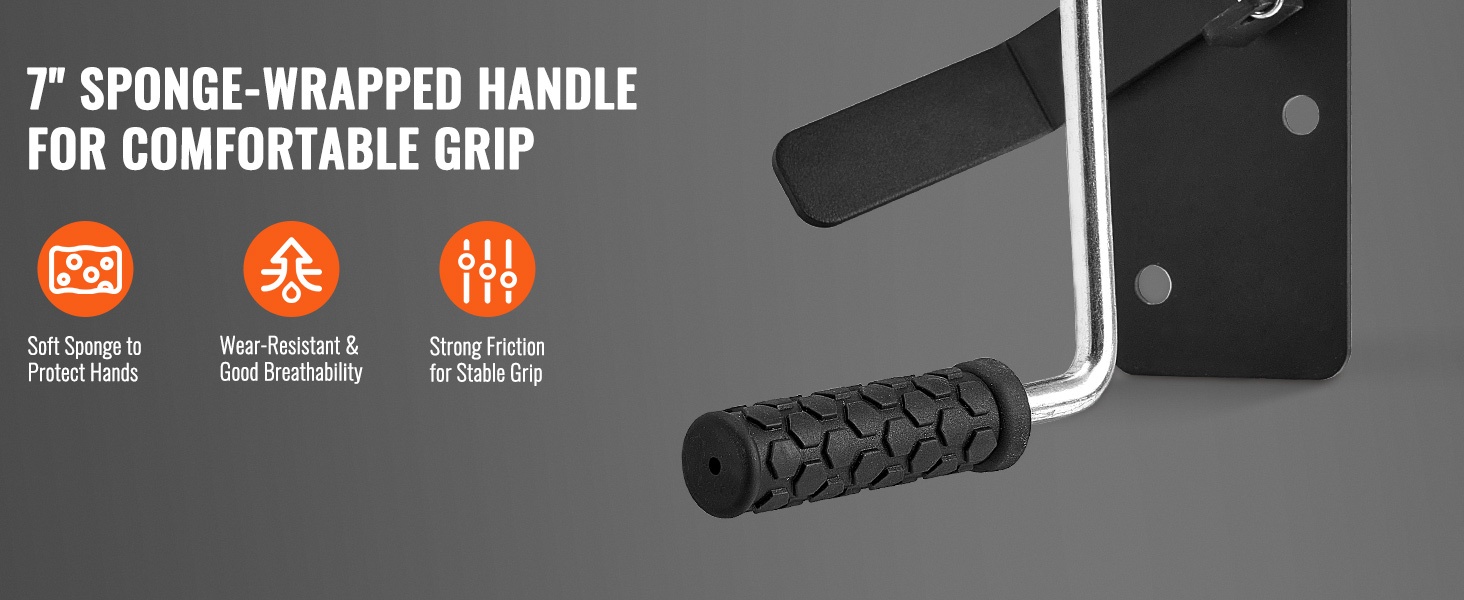 Sienipehmusteinen, luistamaton kampikahva