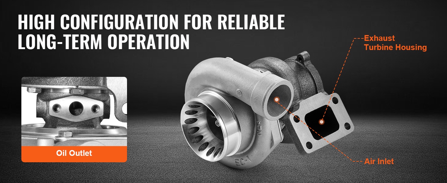 Turboahtimen runko ja materiaali