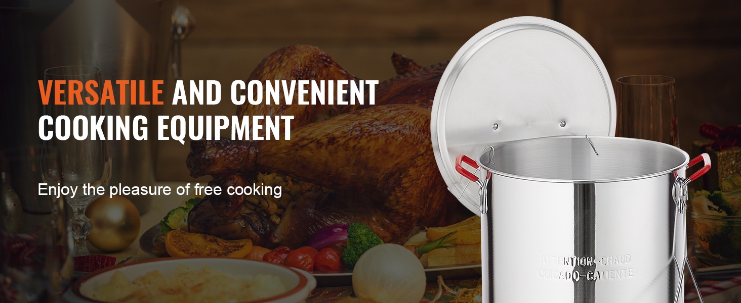 Kalkkunakeitin ja monikäyttöinen ulkokeittosetti