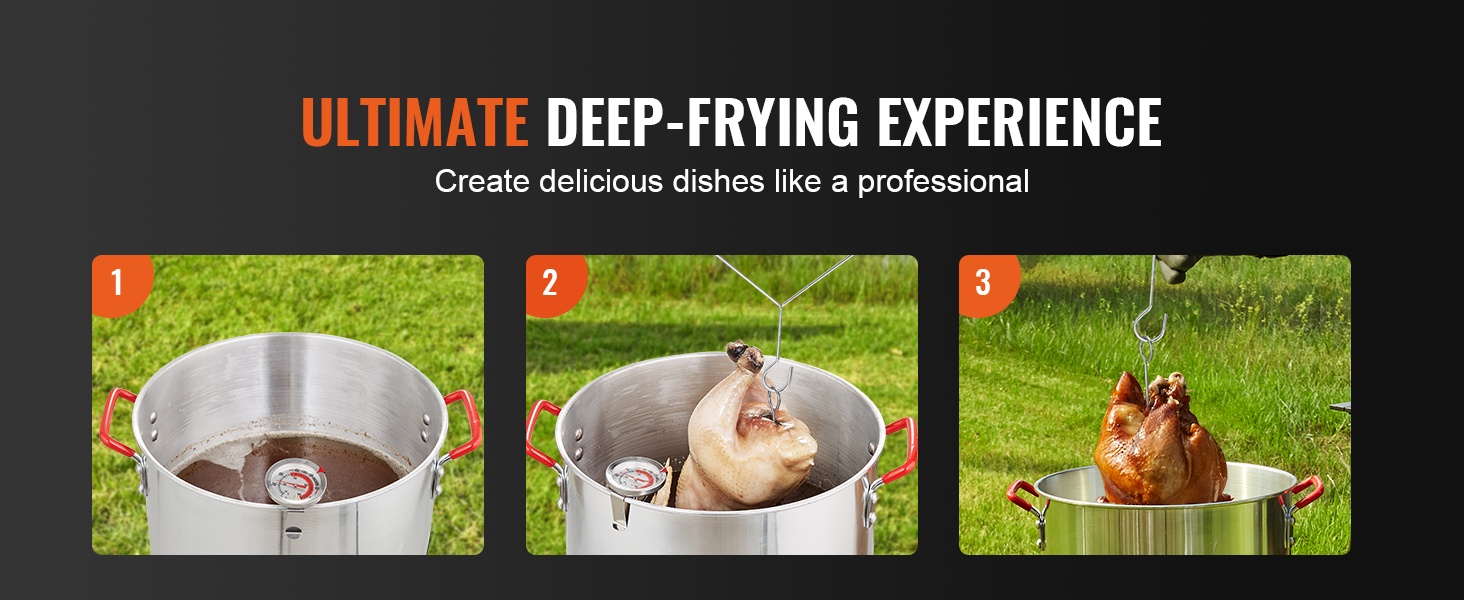 Suuren kalkkunan uppopaistaminen ulkona