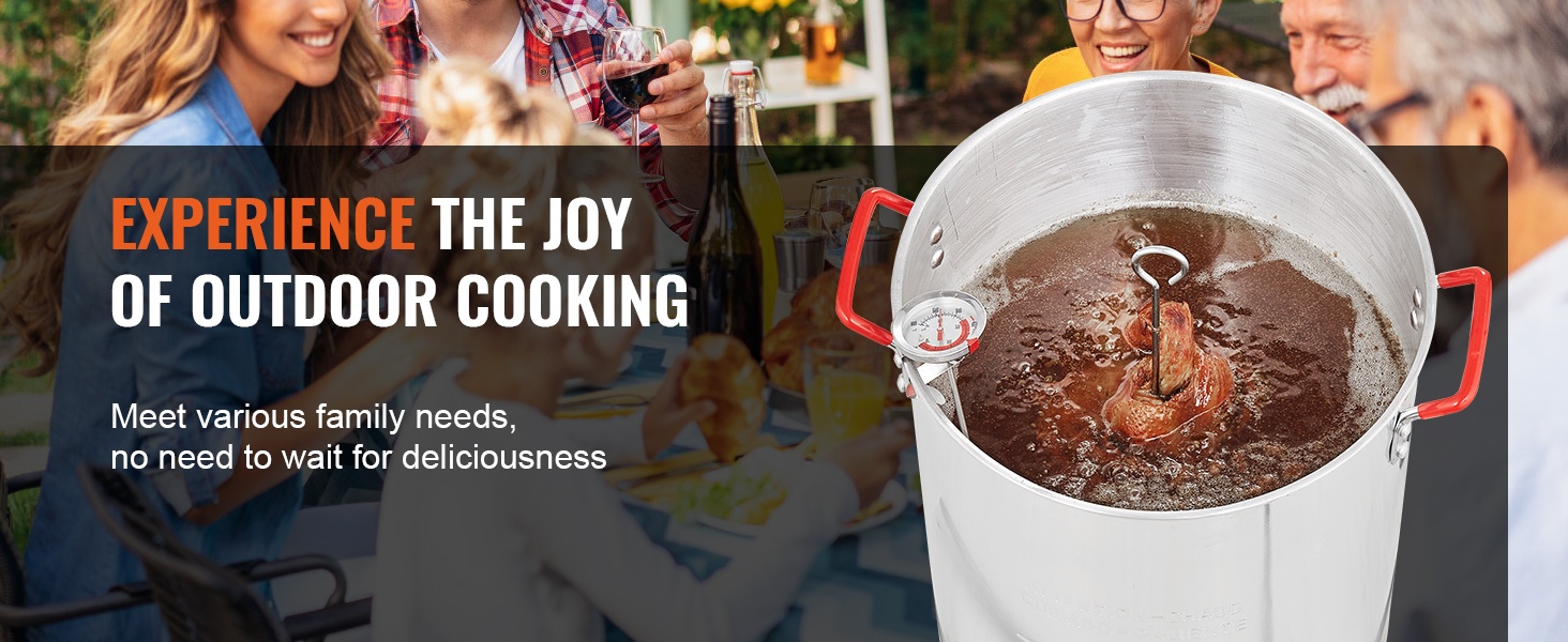 Kalkkunakeitin perhejuhlissa ja ulkotapahtumissa